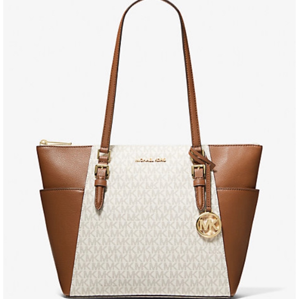 🗣SALE💥 Michael Kors Charlotte Large Logo 🌸